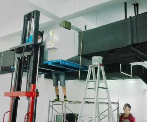 五家渠送风主管道杀菌消毒装置